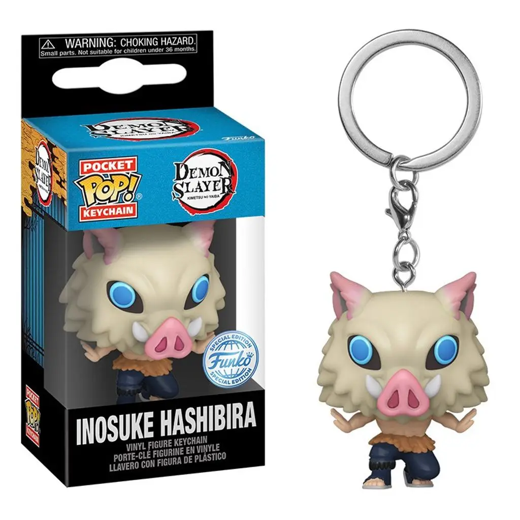 Popular Anime Merchandise - FUNKO POP Demon Slayer Anahtarlıklar INOSUKE