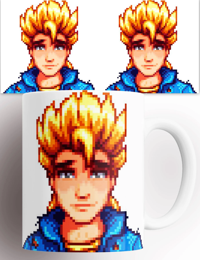 Stardew Valley Köylü Piksel Po - Anime Merchandise Mugs incelemesi ve fiyatı